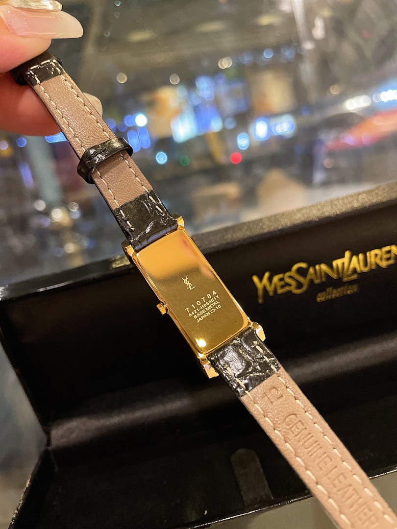 Saint Laurent Tank Watch view
