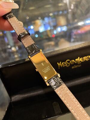 Saint Laurent Tank Watch view 5