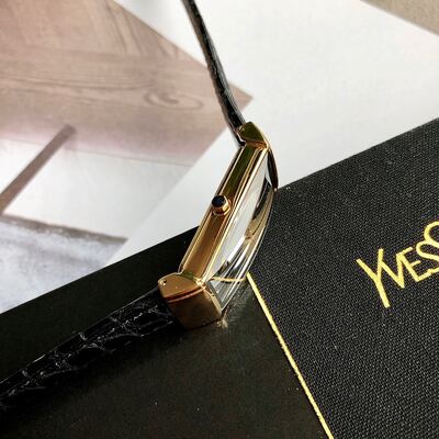 Saint Laurent Tank Watch view 4