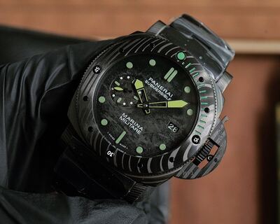 Panerai Submersible Militaire Watch view 6