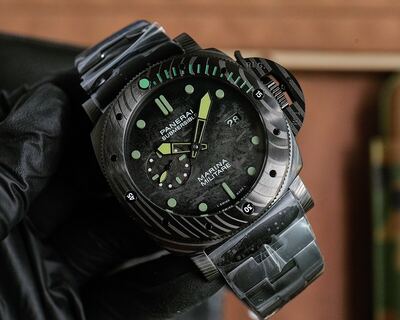 Panerai Submersible Militaire Watch view 7