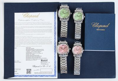 Chopard Happy Diamonds Watch view 9