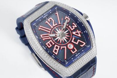 Franck Muller Tonneau Vanguard Diamond Watch view 7