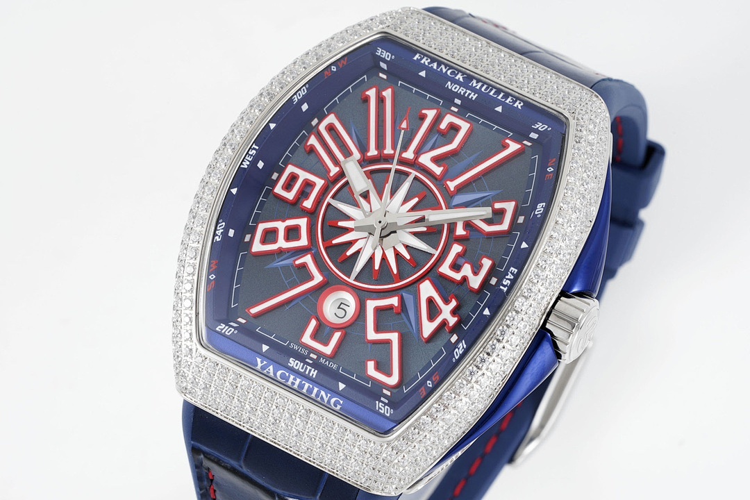 Franck Muller Tonneau Vanguard Diamond Watch view