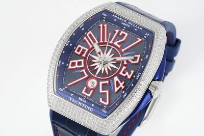Franck Muller Tonneau Vanguard Diamond Watch view 8