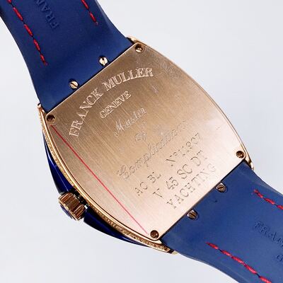 Franck Muller Tonneau Vanguard Rose Gold Watch view 3