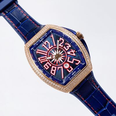 Franck Muller Tonneau Vanguard Rose Gold Watch view 5