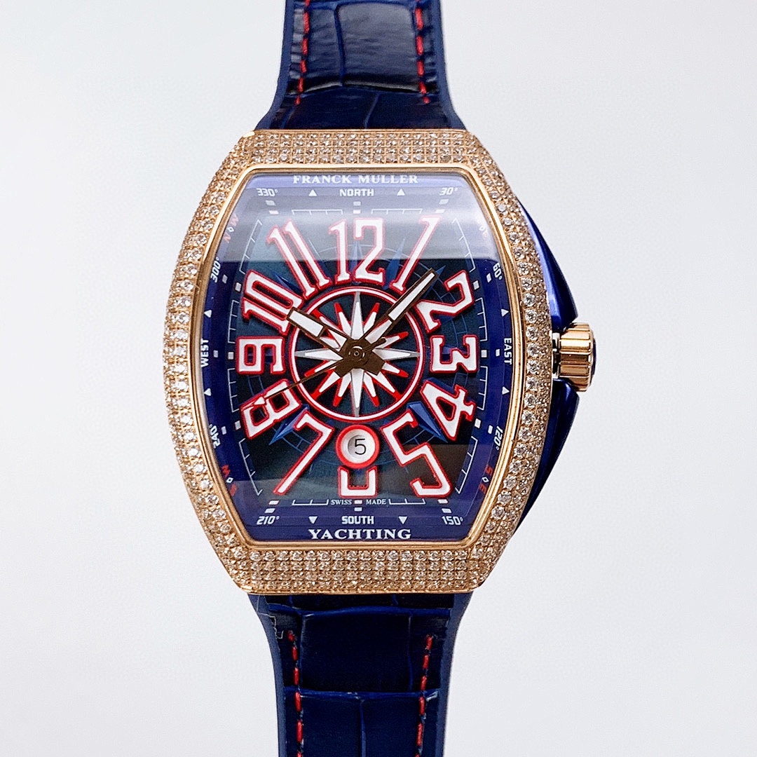 Franck Muller Tonneau Vanguard Rose Gold Watch view