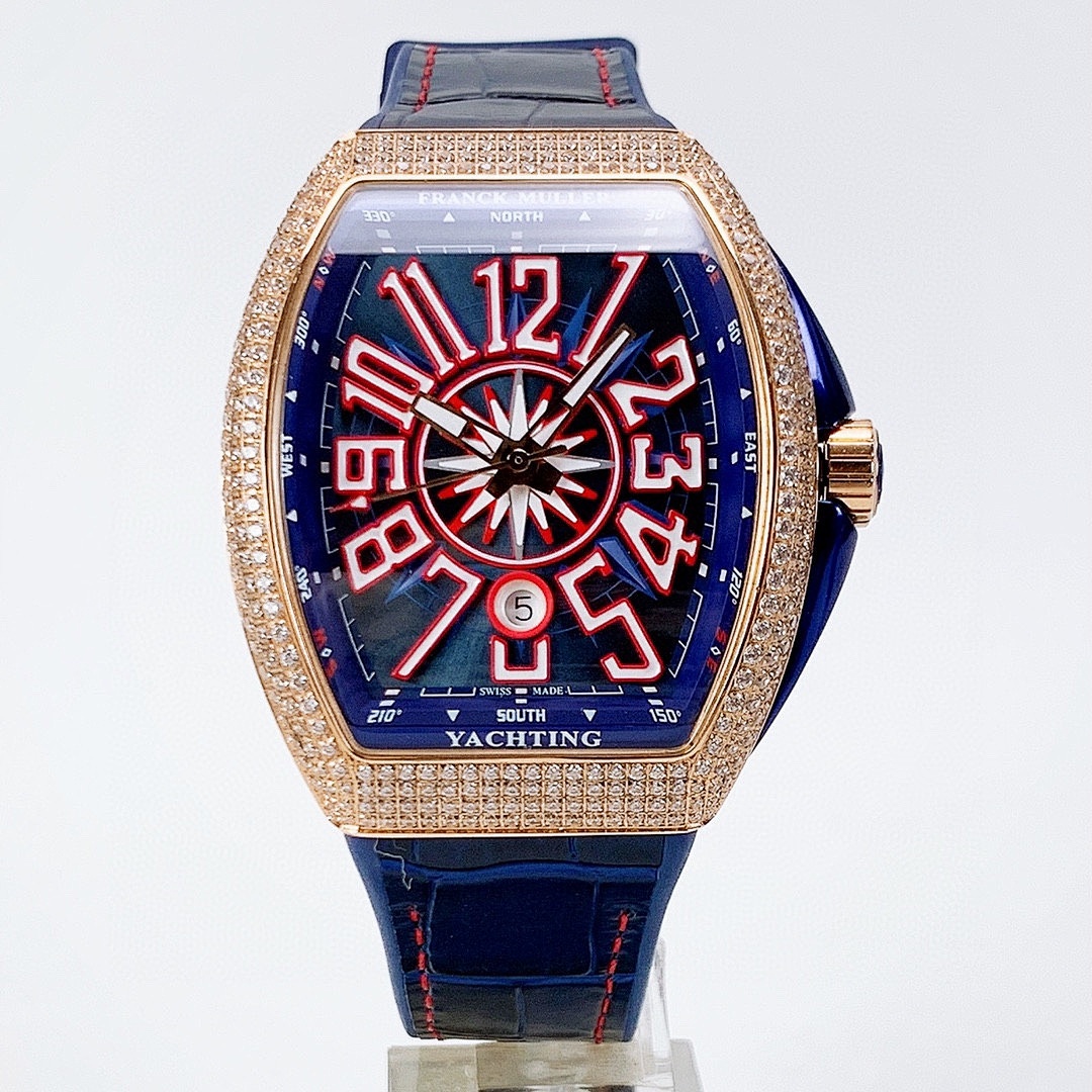 Franck Muller Tonneau Vanguard Rose Gold Watch view