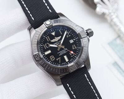 Breitling Avenger Yellow Dial Watch view 8