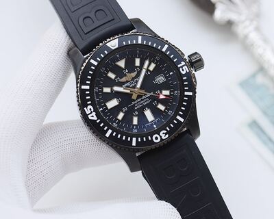 Breitling Avenger Black Dial Watch view 6