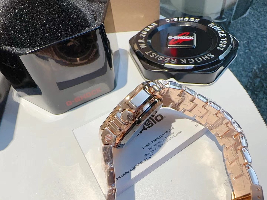 Casio G-Shock Rose Gold Watch view