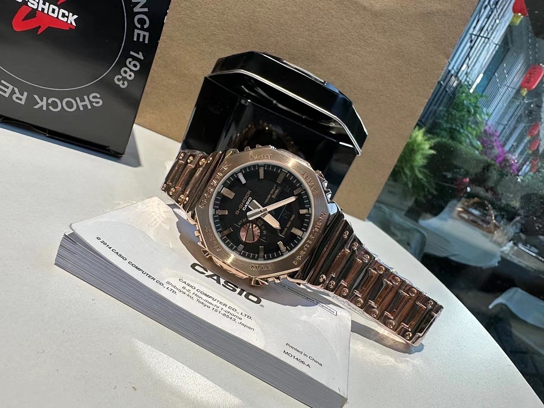 Casio G-Shock Rose Gold Watch view