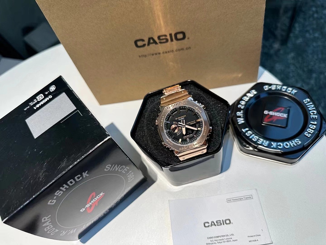 Casio G-Shock Rose Gold Watch view