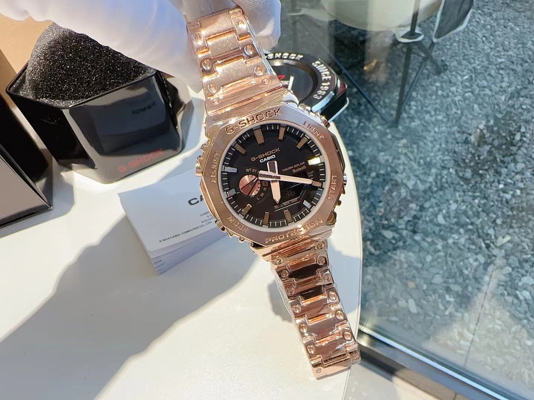Casio G-Shock Rose Gold Watch view