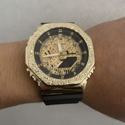 Casio G-Shock Gold Watch view 5
