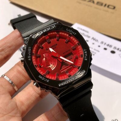 Casio G-Shock Red Watch view 5