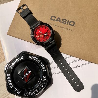Casio G-Shock Red Watch view 7
