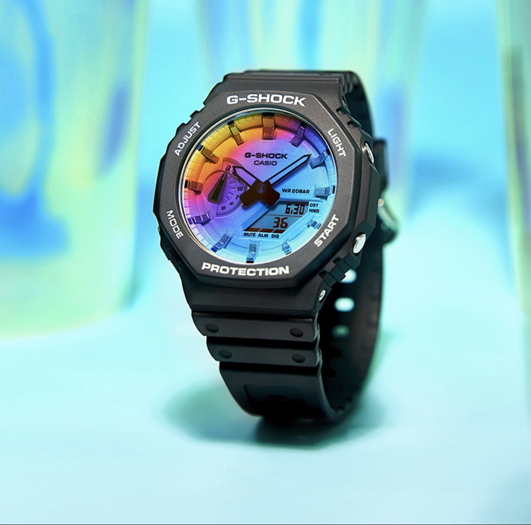 Casio G-Shock Rainbow Watch view