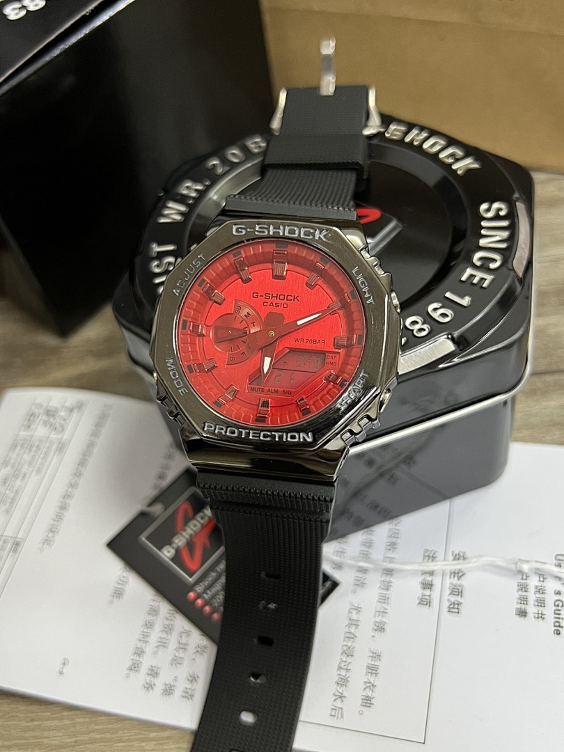 Casio G-Shock White Watch view