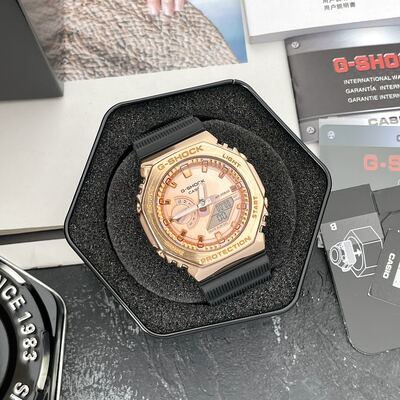 Casio G-Shock Gold Watch view 7
