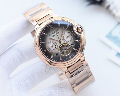 Cartier Rotonde Tourbillon Watch view 8