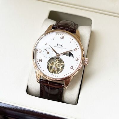 IWC Portuguese Perpetual Calendar Watch view 9