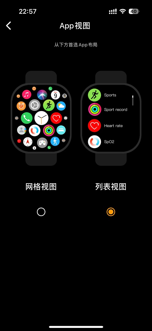 Apple Watch Series Watch view