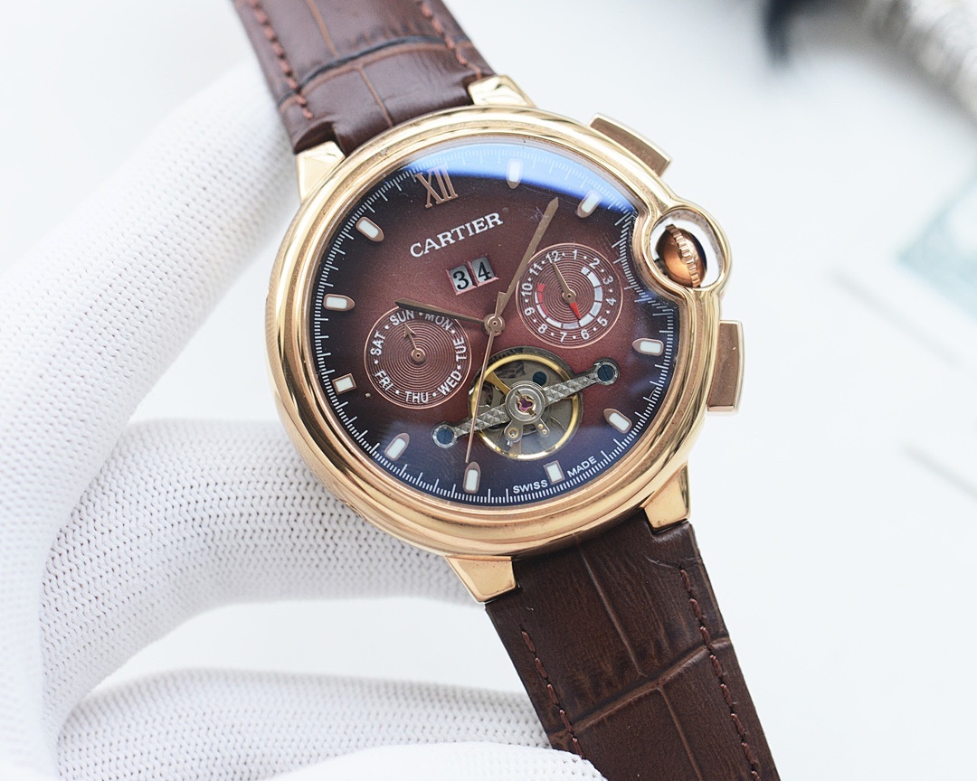 Cartier Rotonde Tourbillon Watch view