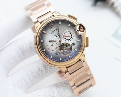 Cartier Rotonde Tourbillon Watch view 8