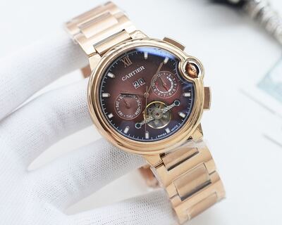 Cartier Rotonde Tourbillon Watch view 9