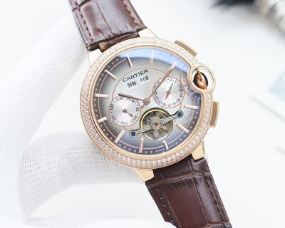 Cartier Rotonde Tourbillon Watch view 4