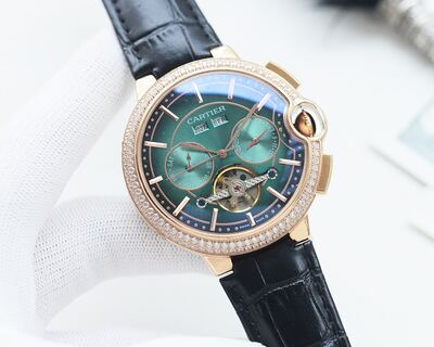 Cartier Rotonde Tourbillon Watch view 5
