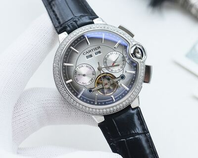 Cartier Rotonde Tourbillon Watch view 6