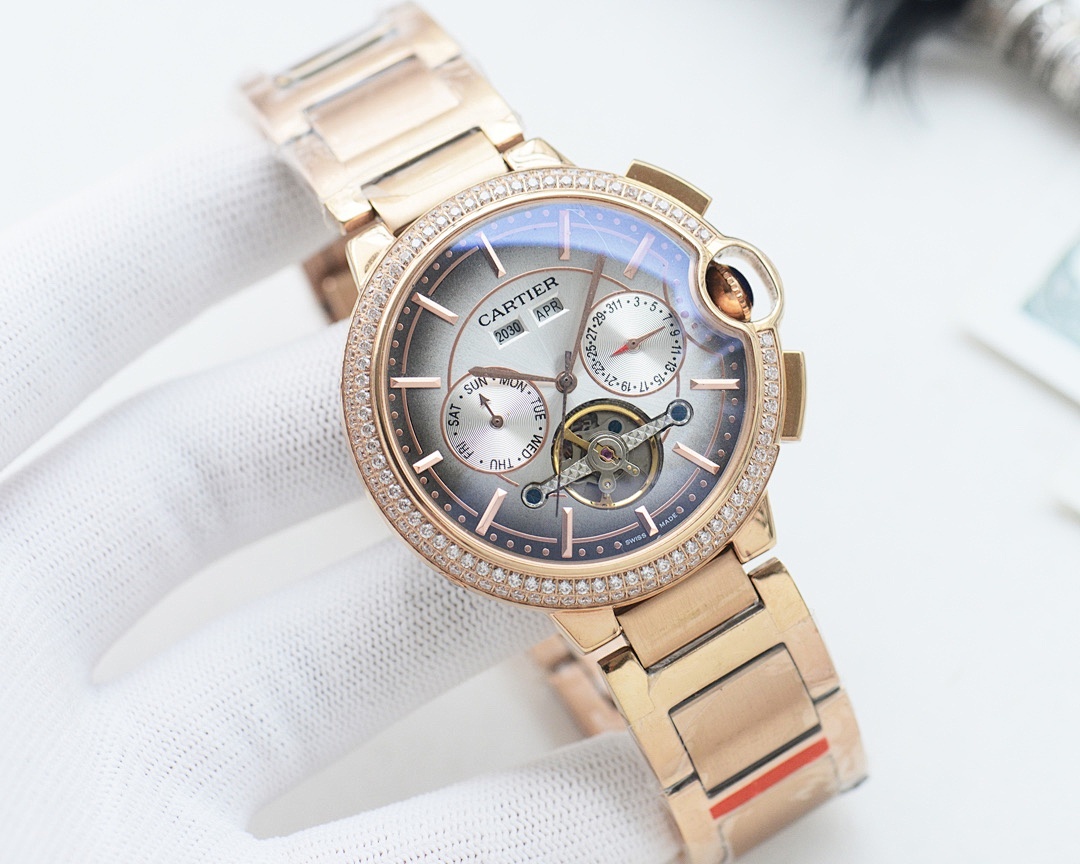 Cartier Rotonde Tourbillon Watch view