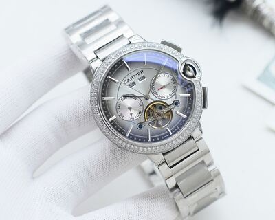Cartier Rotonde Tourbillon Watch view 8