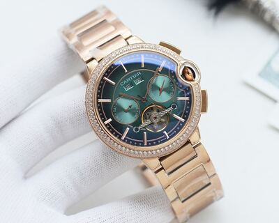 Cartier Rotonde Tourbillon Watch view 9