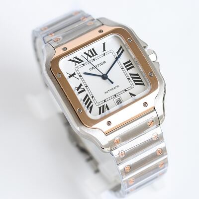 Cartier Santos Watch view 8