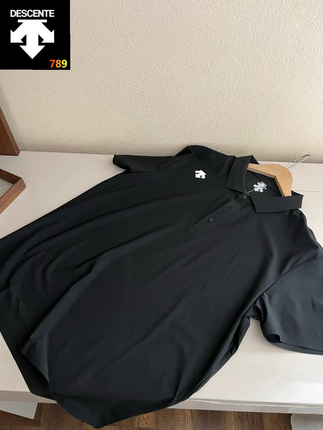Descente Classic Pique Ice-Silk Polo Shirt view 4