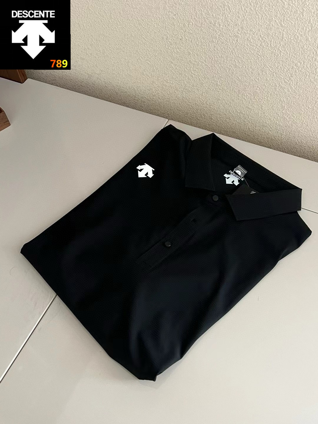 Descente Classic Pique Ice-Silk Polo Shirt view 6