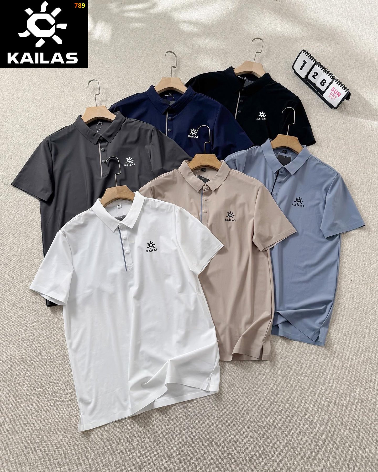 Kailas Classic Ice-Silk Seamless Quick-Dry Polo Shirt view 1