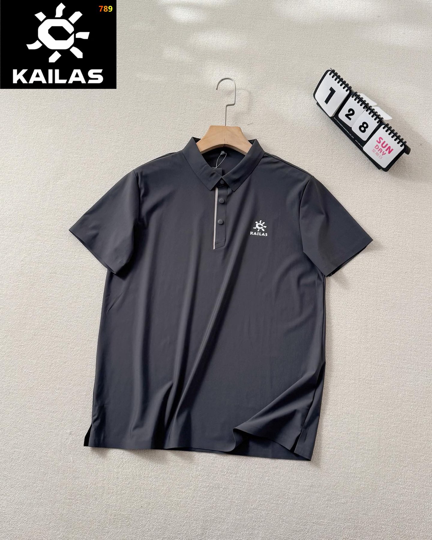 Kailas Classic Ice-Silk Seamless Quick-Dry Polo Shirt view 3