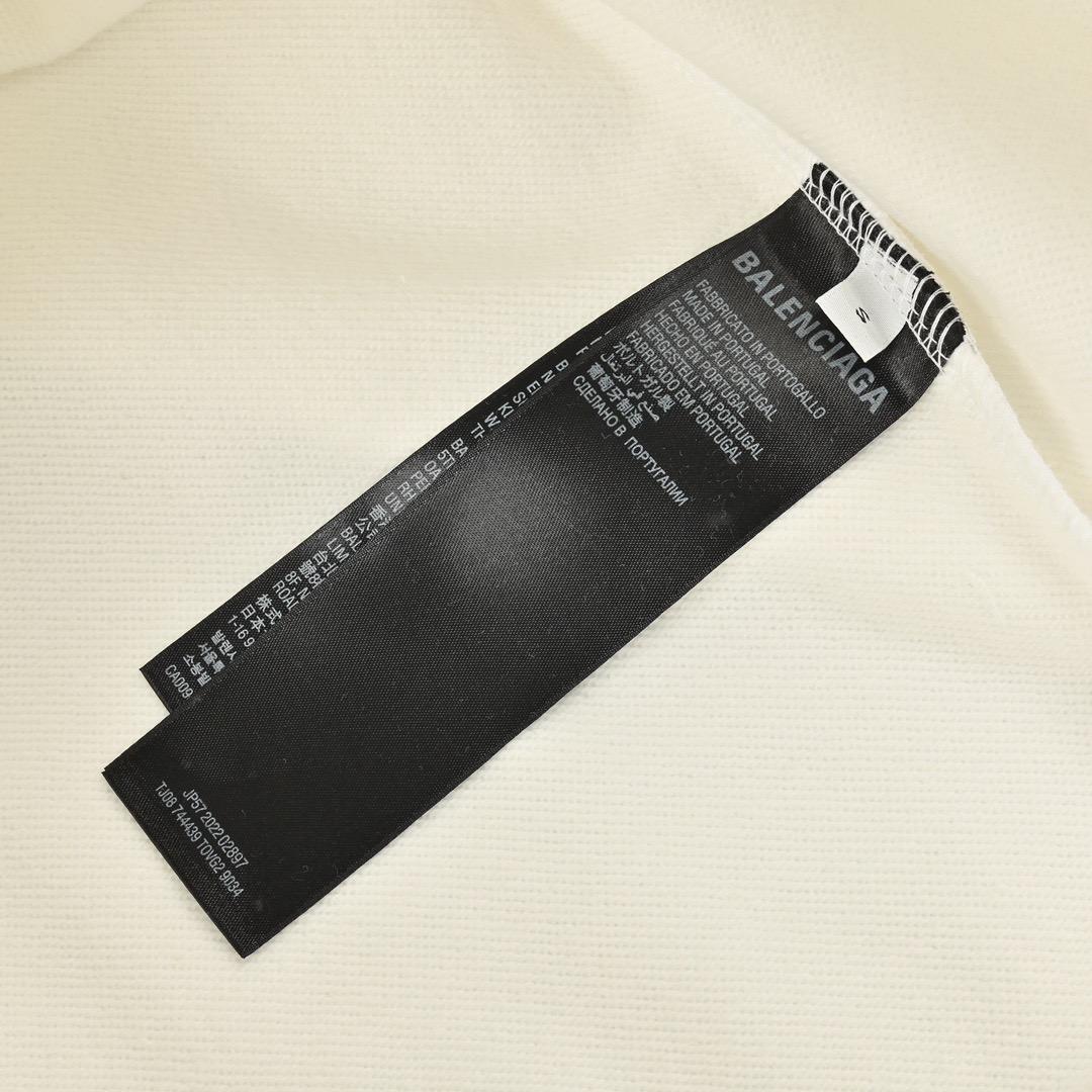 Balenciaga Cola Lettering Emblem Print Crewneck Sweatshirt view 5