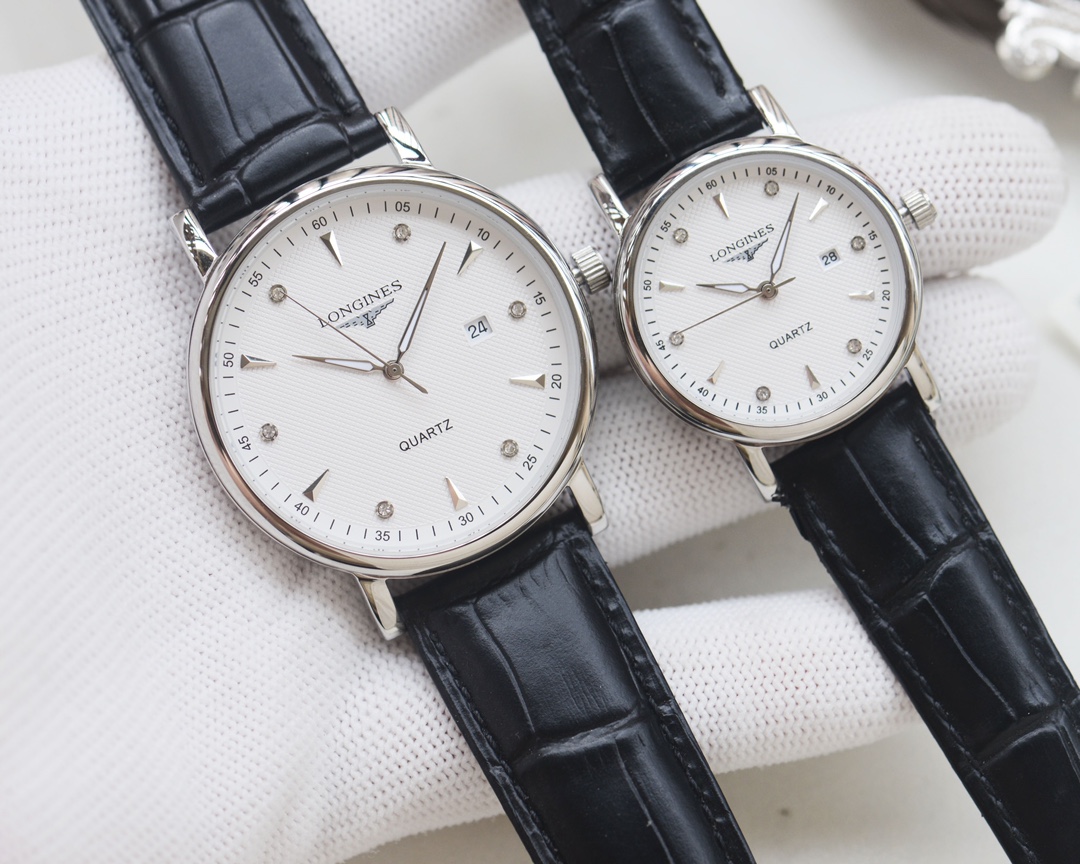 Longines Couple Quartz Watch Set — 40mm / 30mm view 5