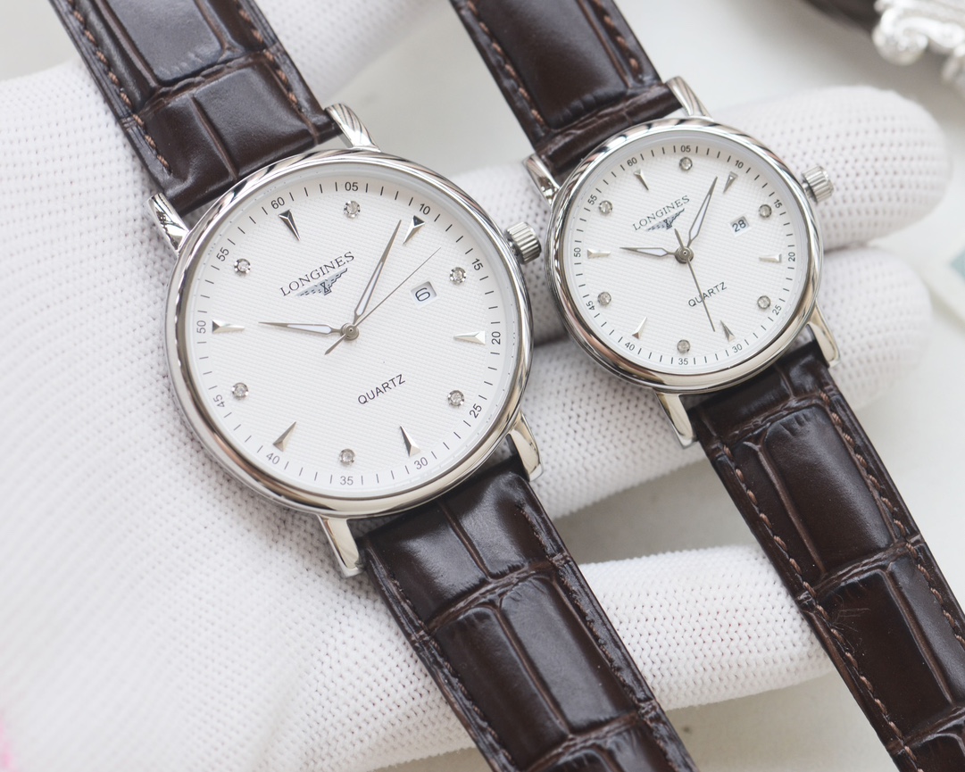 Longines Couple Quartz Watch Set — 40mm / 30mm view 6