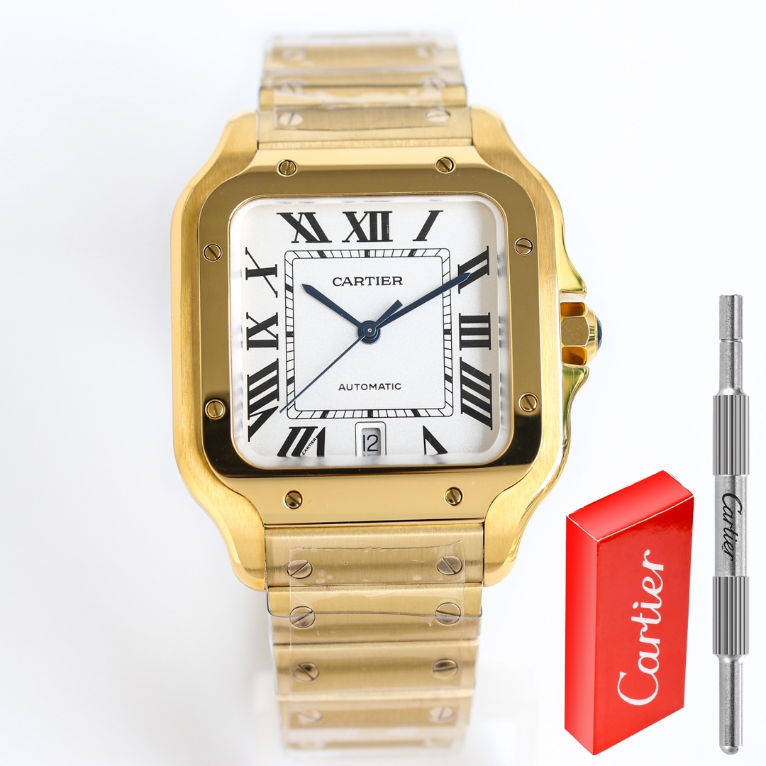 Cartier Santos 47.5mm Automatic Watch — Taiwan Factory