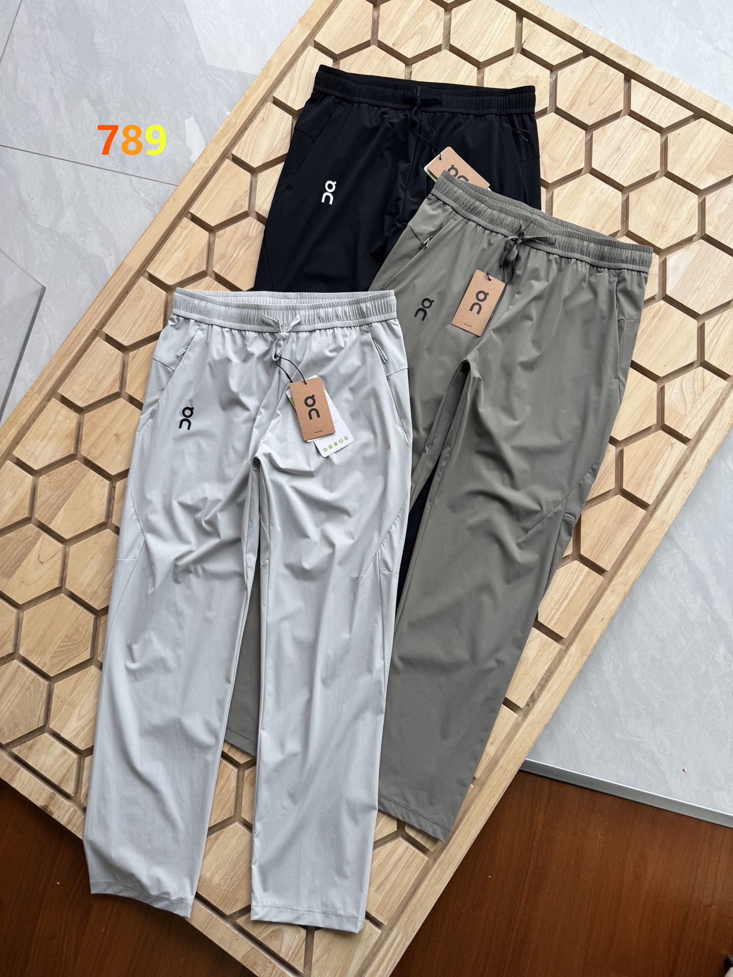 On Running Ice-Silk Stretch Quick-Dry Trail Pants view 1