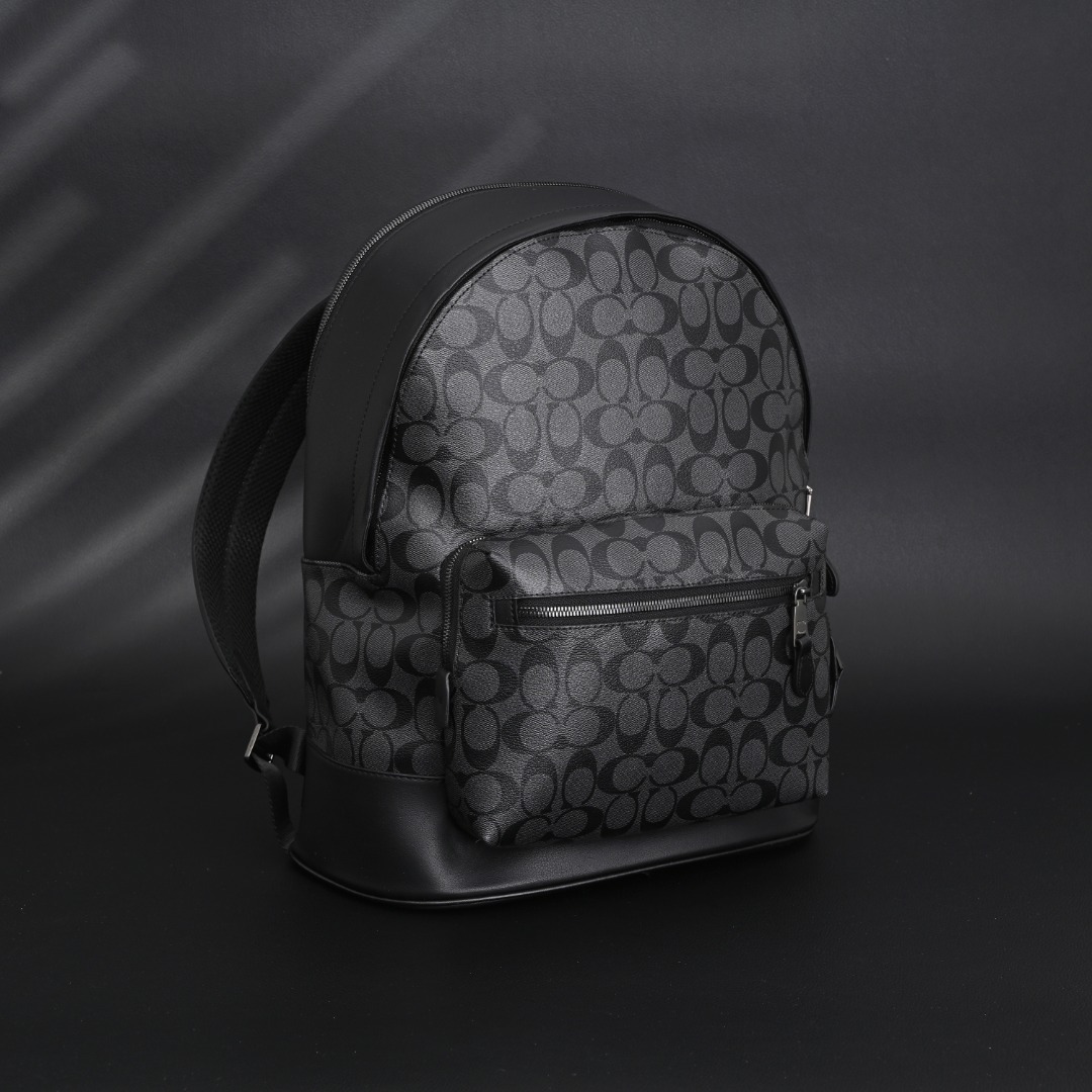 Coach West Signature Canvas Backpack