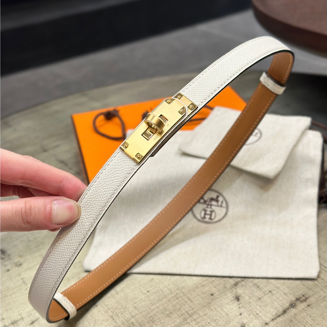 Hermes Kelly 1.8cm Epsom Calfskin Women's Belt view