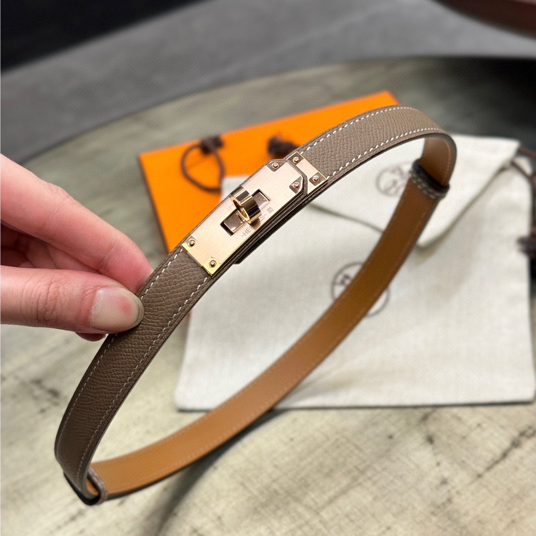 Hermes Kelly 1.8cm Epsom Calfskin Women's Belt - Alternate Colourway view
